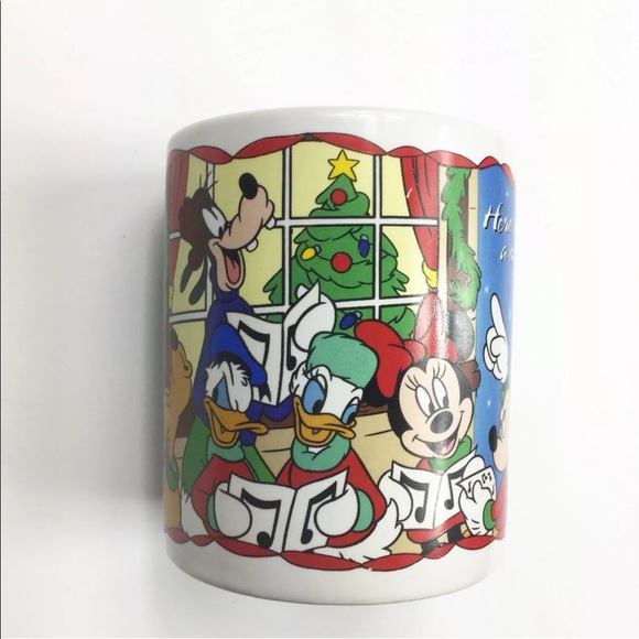 Rare Disney Mickey Mouse Christmas Coffee Mug - Picture 3 of 4